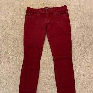 Express Chinos, Size 6, Skinny, Great shape, no stains. EUC. Red pair only.